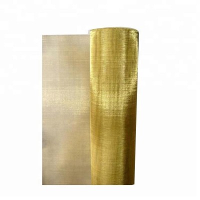 100 150 200 mesh No magnetic H65 brass wire mesh cloth